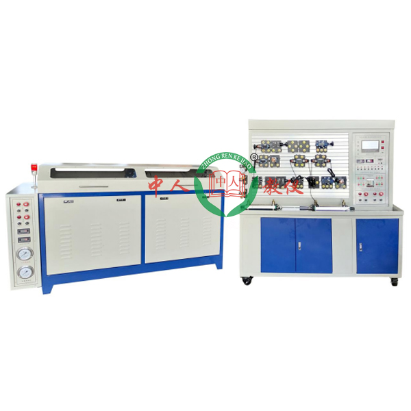 智能數據采集系統液壓高壓實驗裝置(圖1) 智能數值收集系統液壓高壓實驗裝置,液壓泵-閥實驗臺