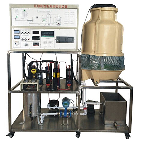 制冷壓縮機性能測試實驗裝置(圖1) 制冷壓縮機功能測量試驗實驗裝置,大燈照明系統實驗臺