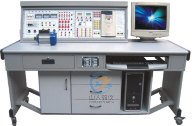 變頻調速技能實訓考核裝置,變頻驅動實訓臺,變頻器實訓臺